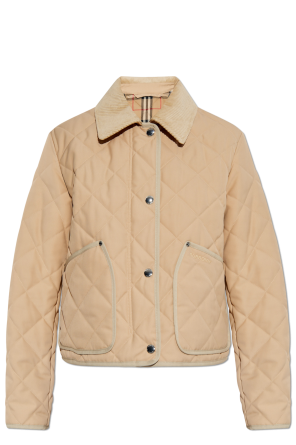 ジャケット BURBERRY Women Outer 8105513A1435 Beige BURBERRY - Cropped jacket | Leam Roma - Luxury Shopping Online